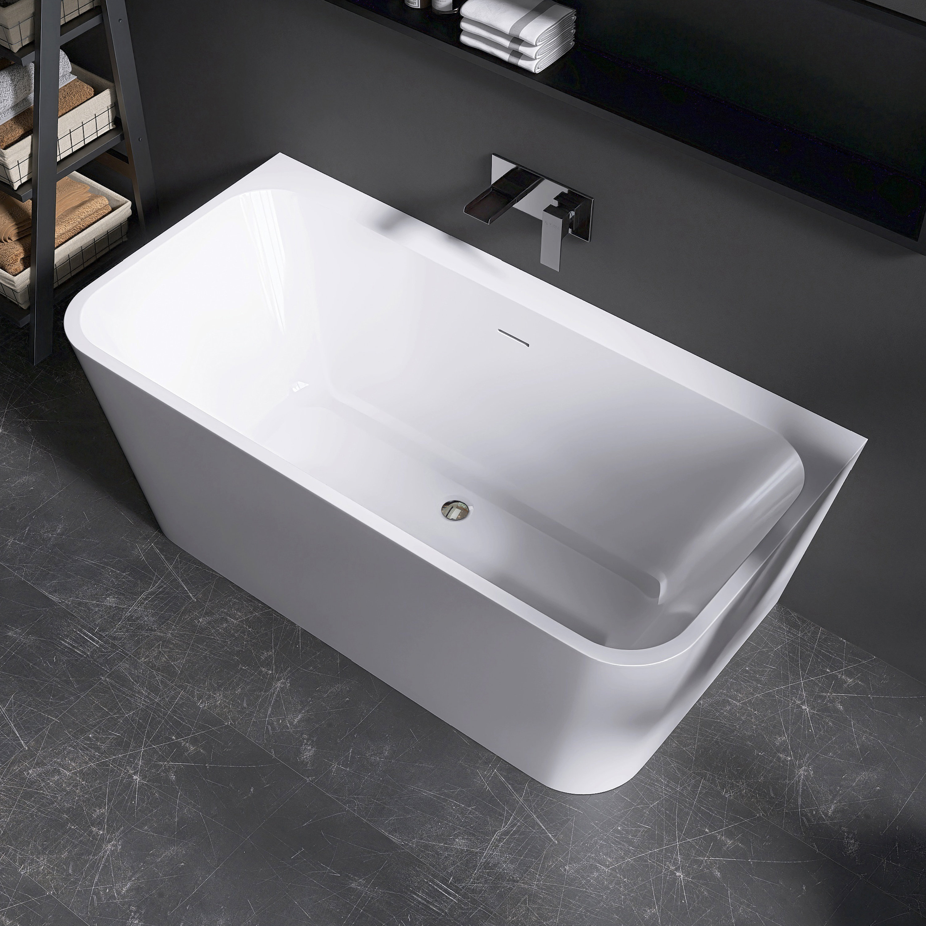 特別なSugi NB5 34インチ アクアティンバー プロ向けアップグレード済 Tidal+55''+Acrylic+Tub+Deep+